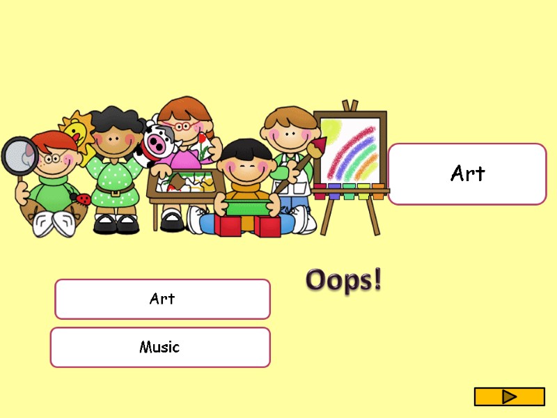 Art Music Art Oops!